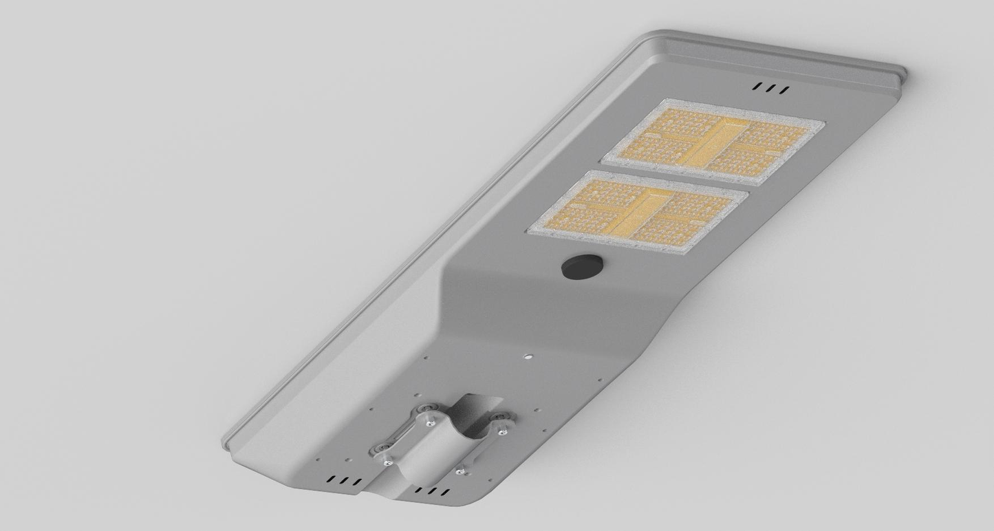 35W/20A/17W Windrise Series Integrated Solar Street Light