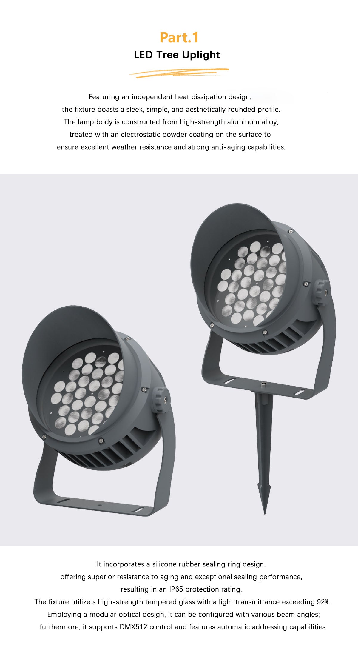 LED Tree Uplight