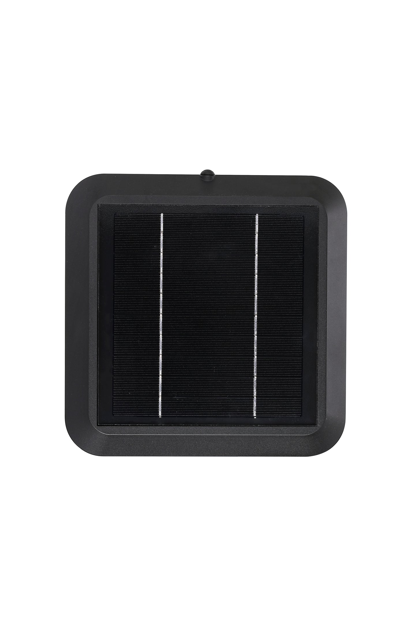 Angled solar panel detail of Square Diamond Series Solar Lawn Light CPD1008