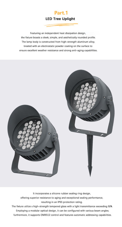 LED Tree Uplight
