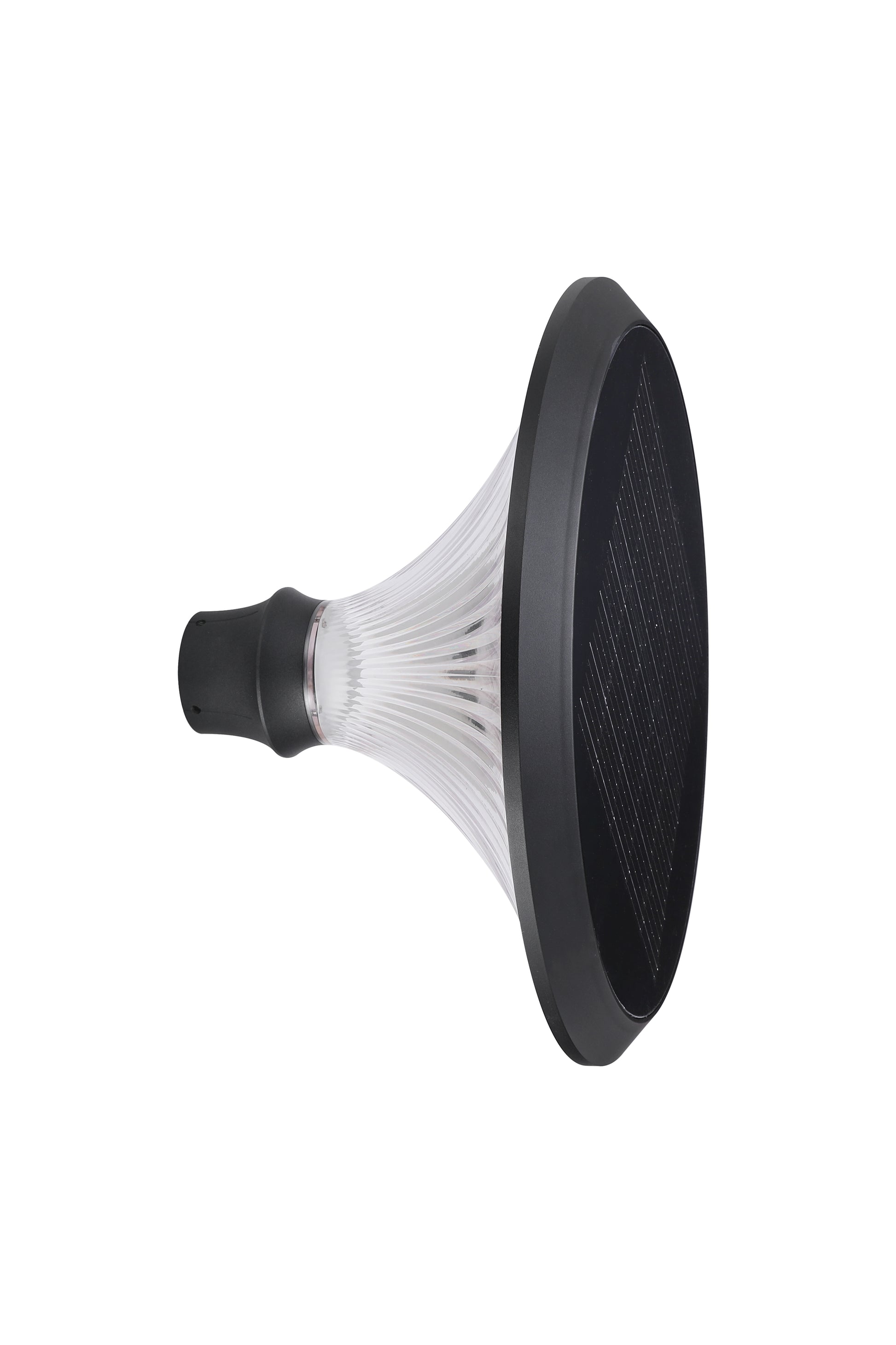 Perspective view of TYD6605 Diamond Series solar garden light head