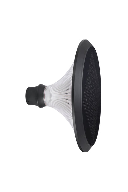 Perspective view of TYD6605 Diamond Series solar garden light head