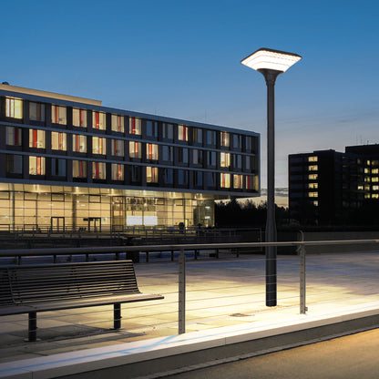 Ark Garden Light TYD1218 installed in a commercial plaza outdoor area