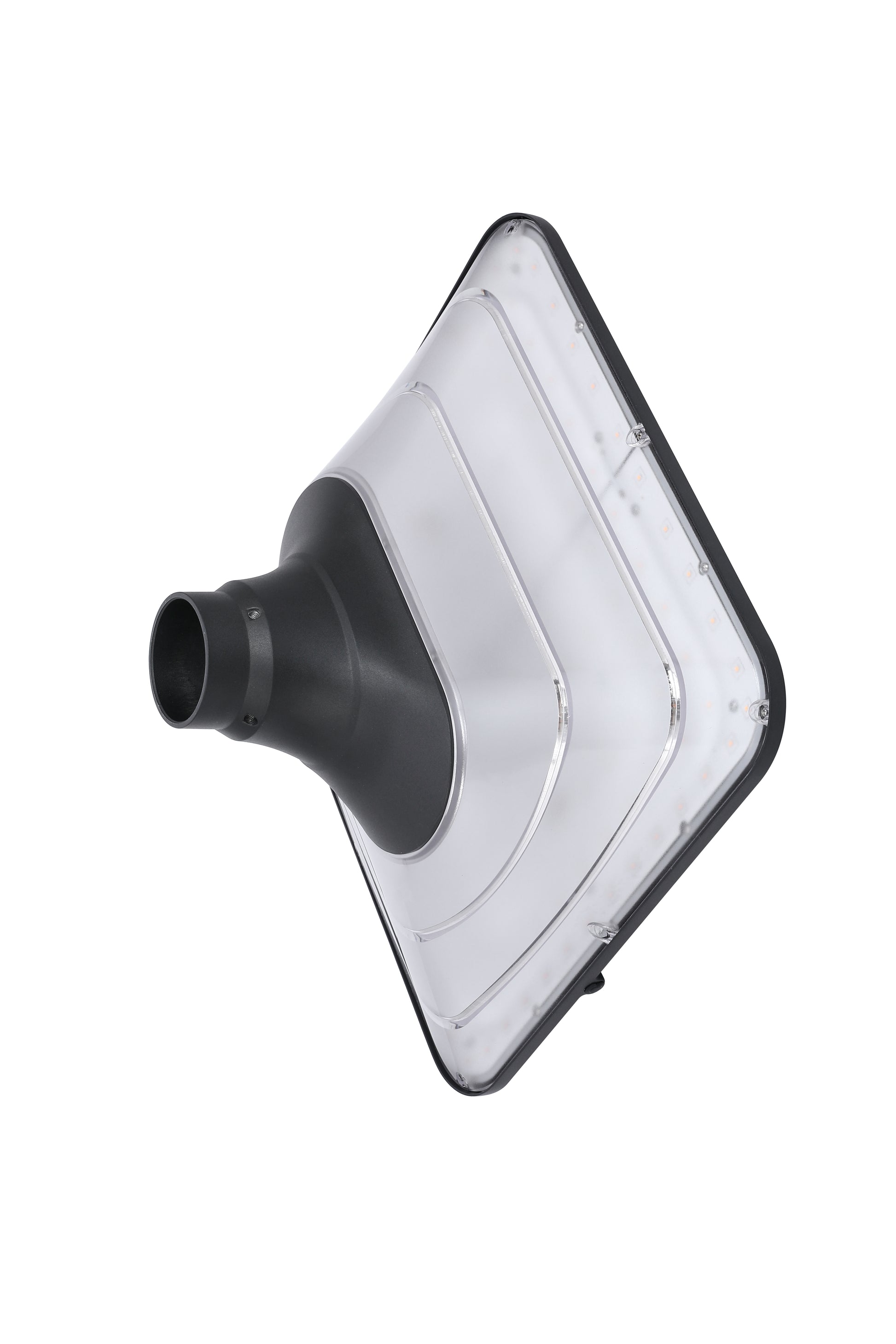 Front view of the square lamp head of Ark Garden Light TYD1218