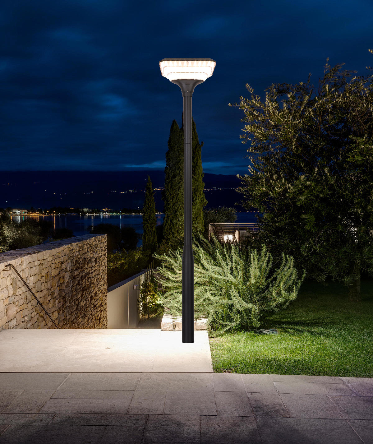 Ark Garden Light TYD1218 used for villa landscape lighting at night