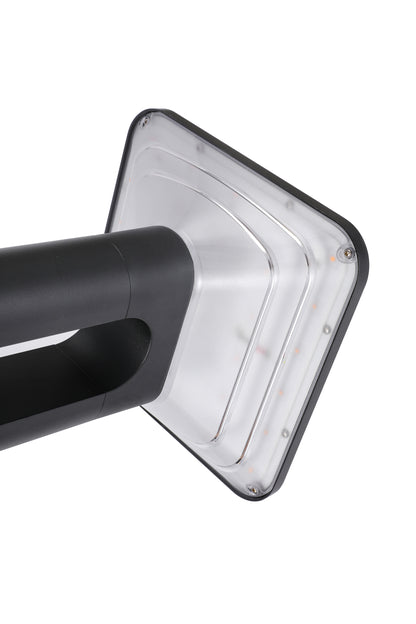 Underside diffuser detail of Ark Series Solar Lawn Light CPD1201 showing the LED lighting area