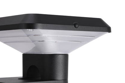 Side detail of Ark Series Solar Wall Light GT-BD1201 showing the layered lampshade design