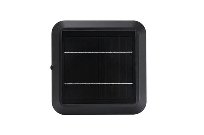 Back view of Ark Series Solar Wall Light GT-BD1201 showing the integrated square solar panel