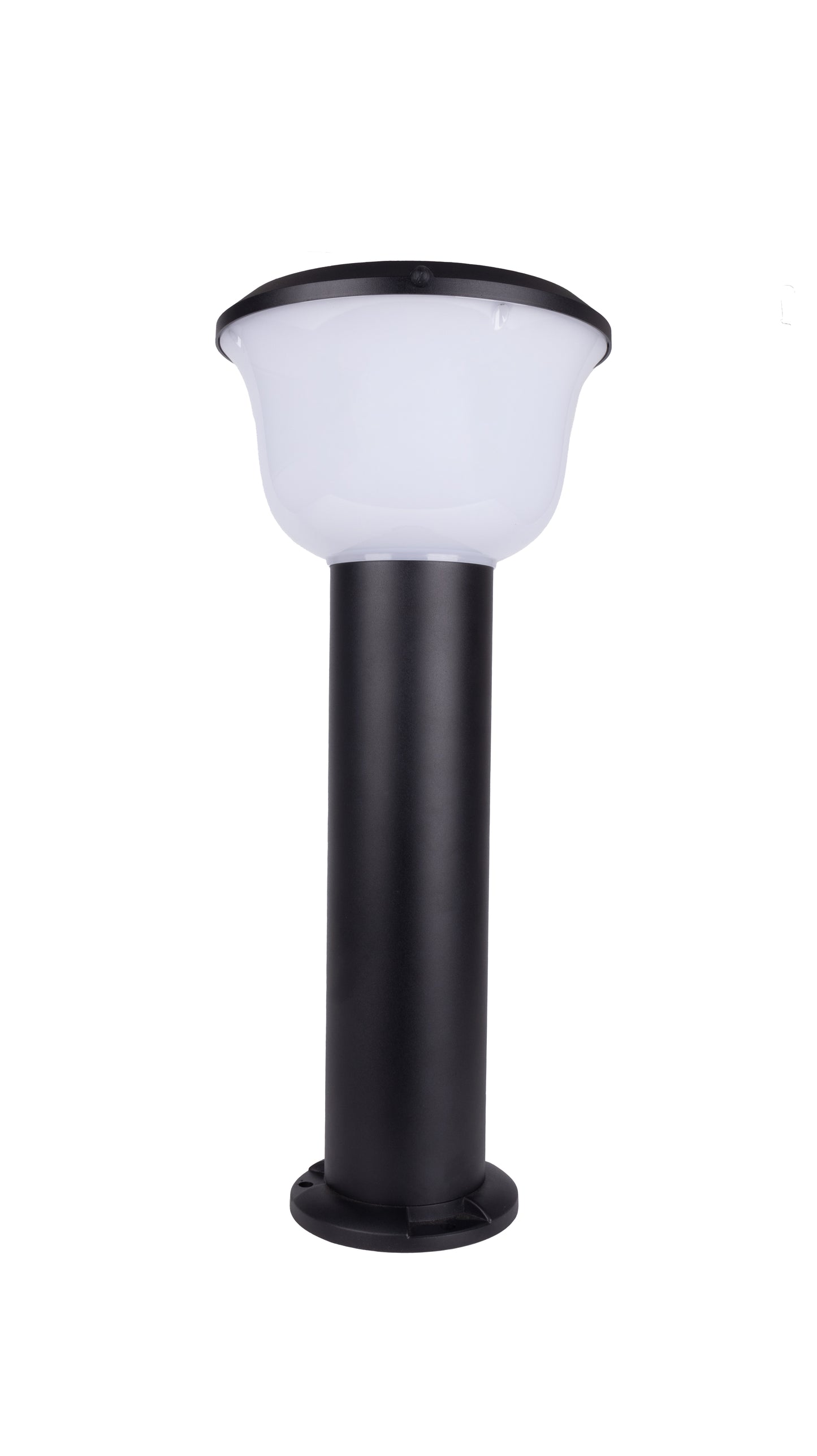 Glass Cup Series Solar Lawn Light CPD1005 front angle view