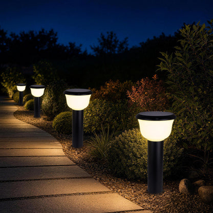 Glass Cup Series Solar Lawn Light for park landscape lighting