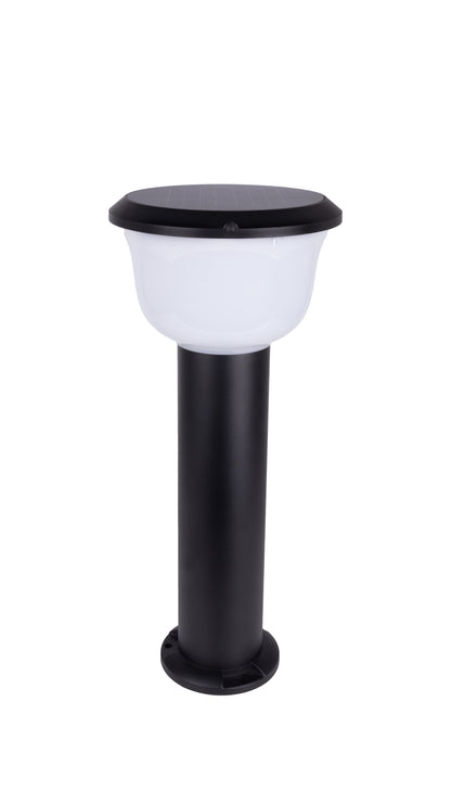 Glass Cup Series Solar Lawn Light CPD1005 side angle view