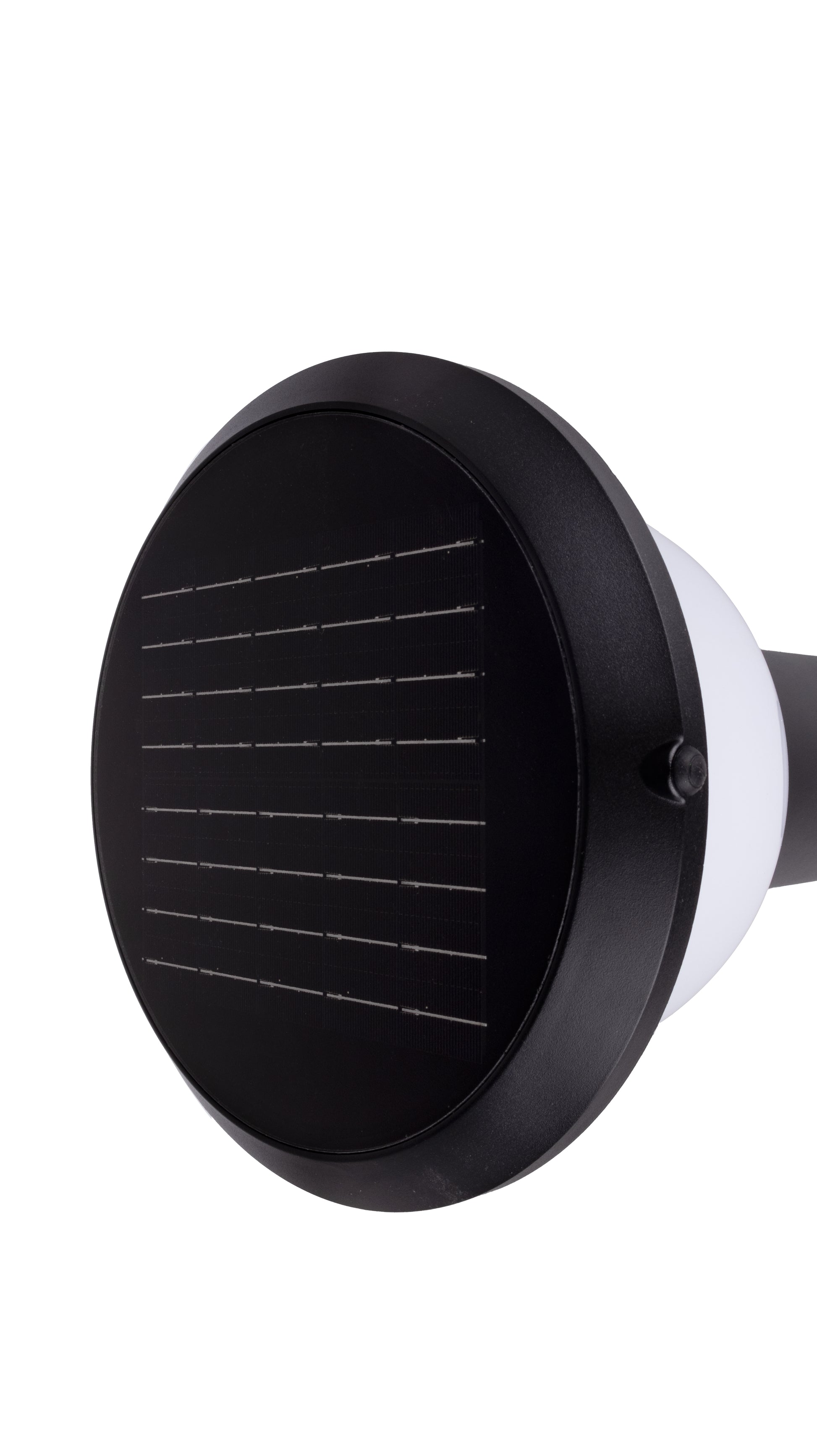 Solar panel detail of Glass Cup Series Solar Lawn Light CPD1005