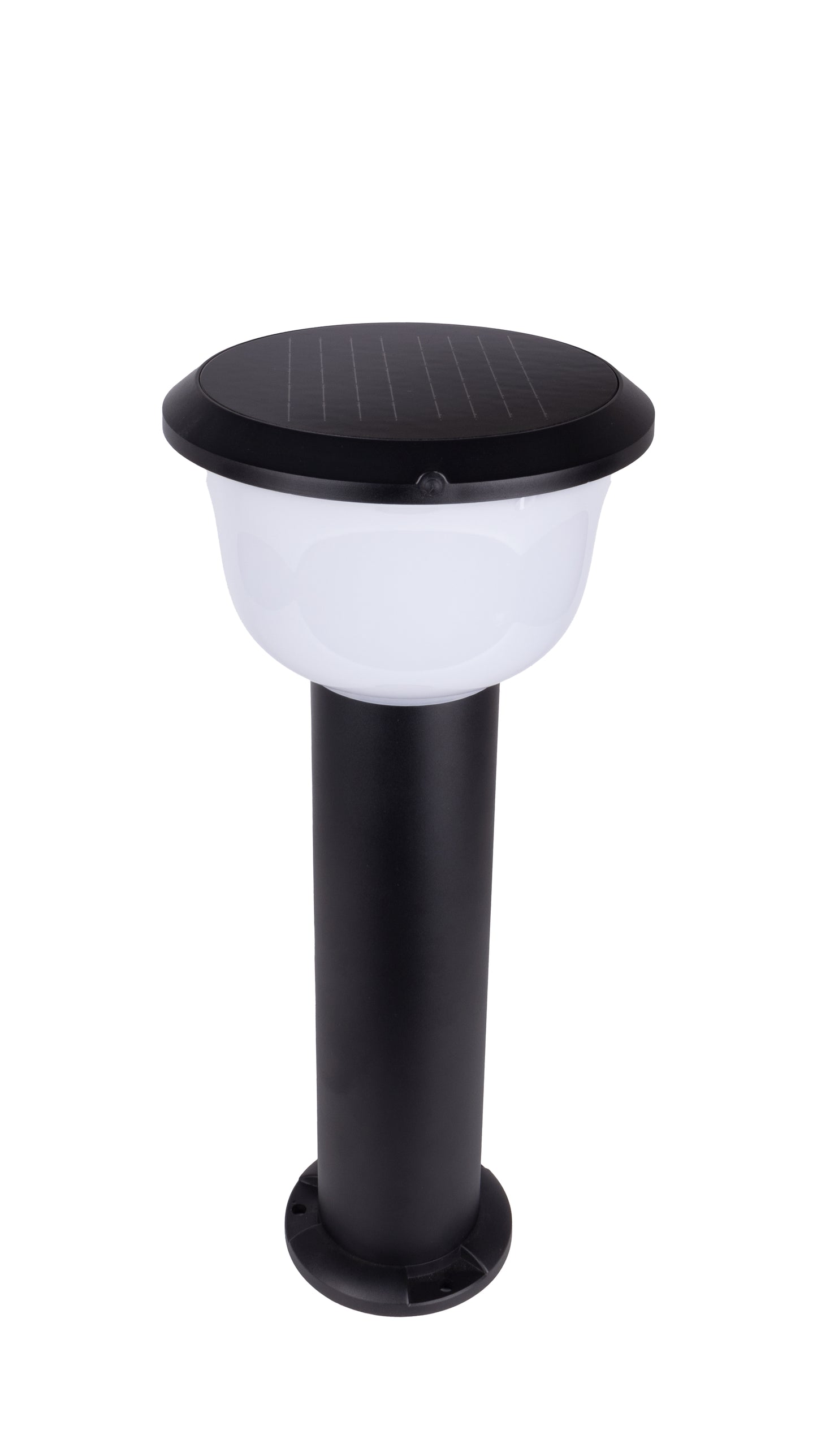 Glass Cup Series Solar Lawn Light CPD1005 top solar panel view