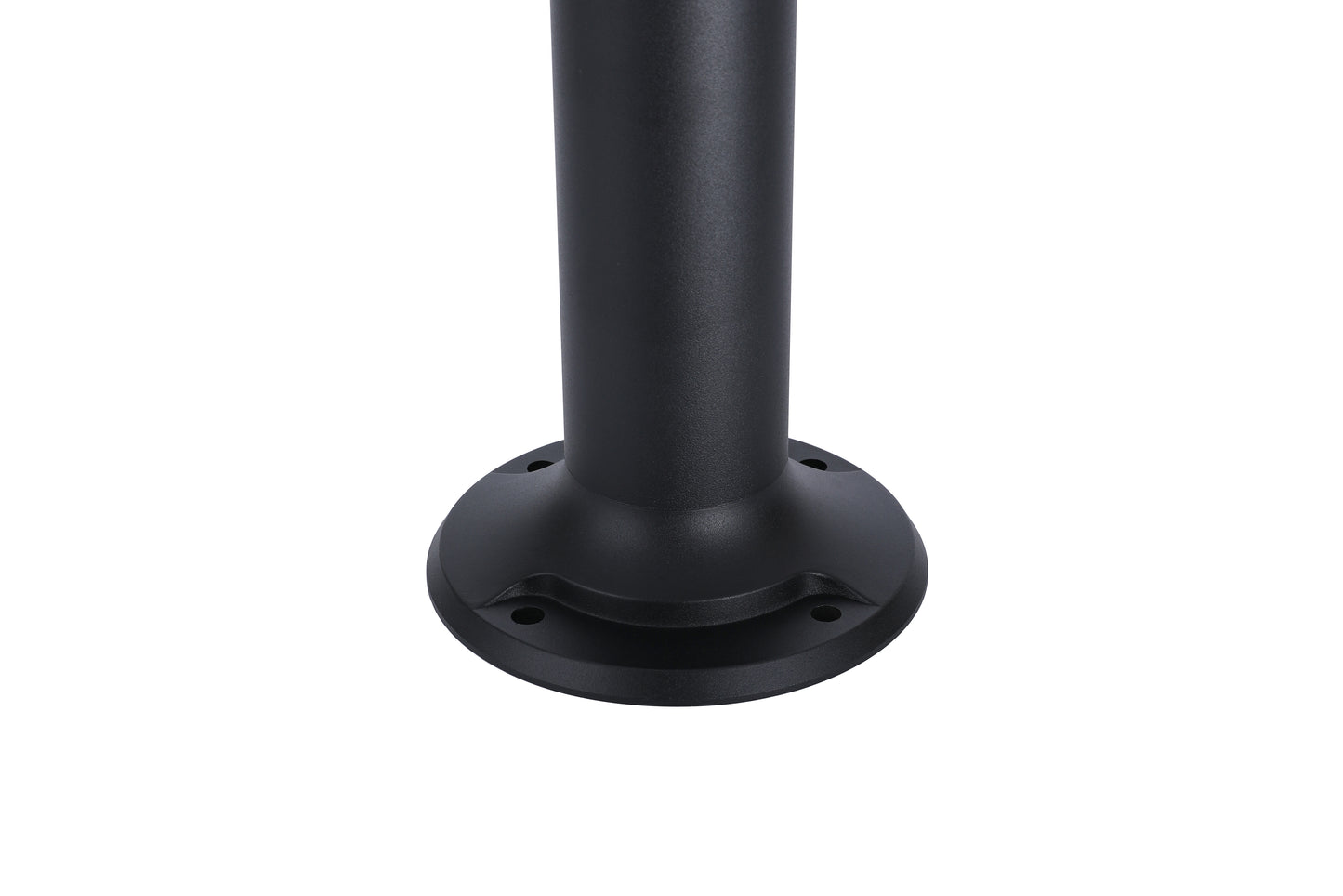 Base detail of Light Cube Series Solar Lawn Light CPD4003 with screw mounting holes