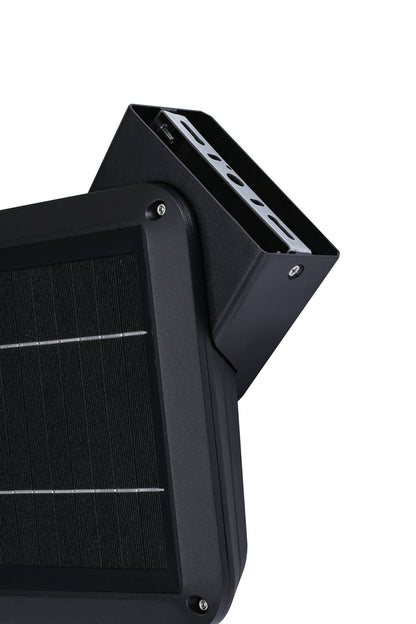 Light Cube Series solar wall light BD4003 mounting bracket detail for wall installation