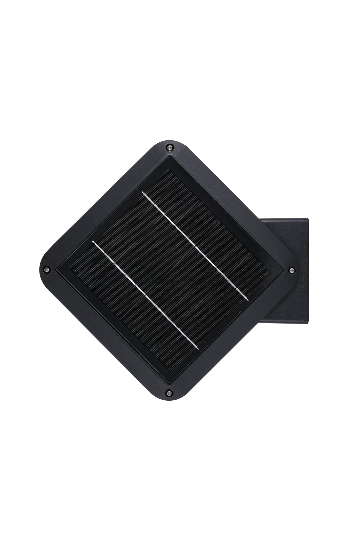 Light Cube Series solar wall light BD4003 rear view showing integrated solar panel