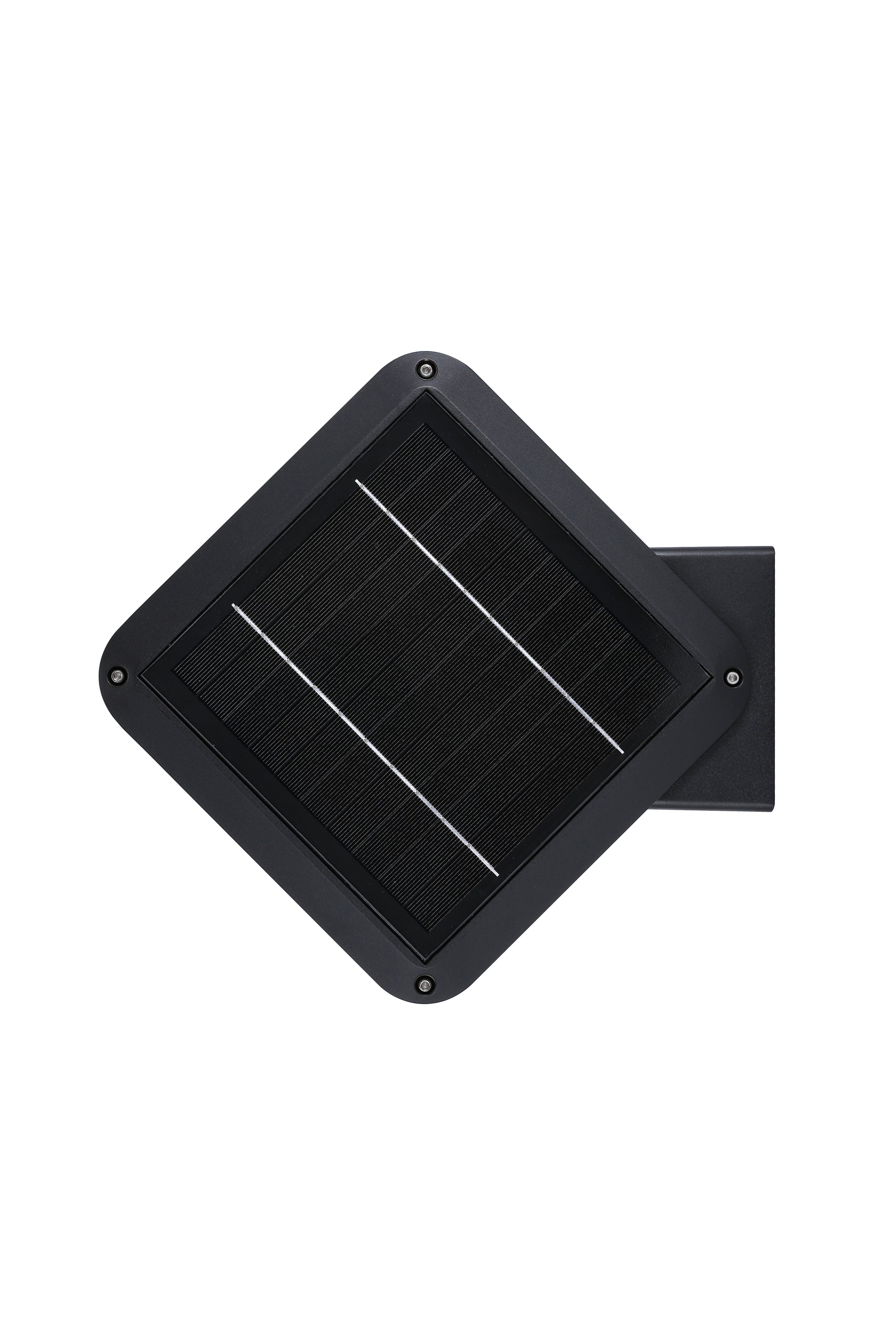 Light Cube Series solar wall light BD4003 rear view showing integrated solar panel