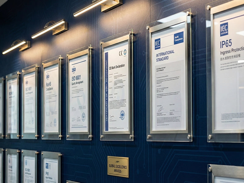 Solar Street Light CE and ISO Certifications