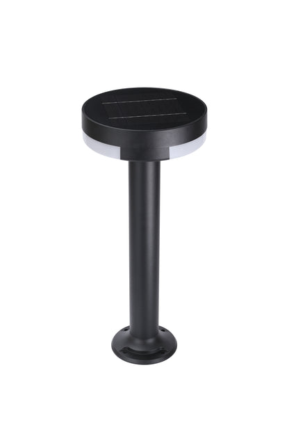 Top solar panel view of Moon Shadow Series Solar Lawn Light CPD1107