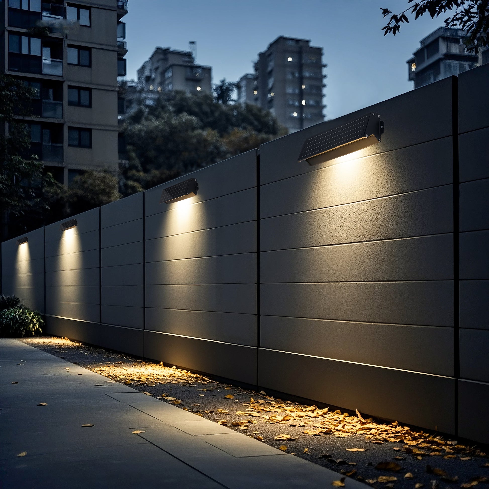Solar Wall Washer Light XQD300-900 for residential boundary wall lighting