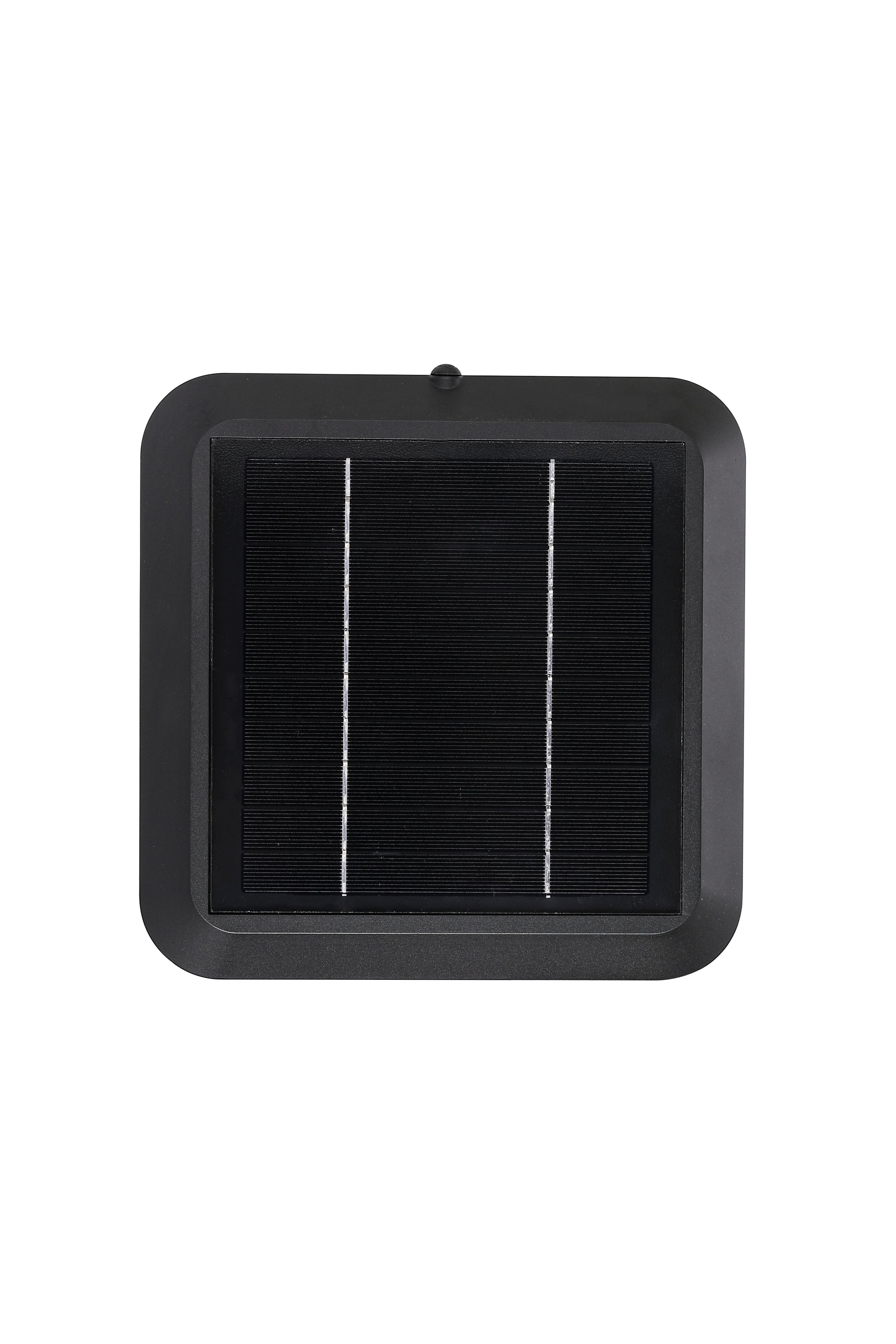 Angled solar panel detail of Square Diamond Series Solar Lawn Light CPD1008