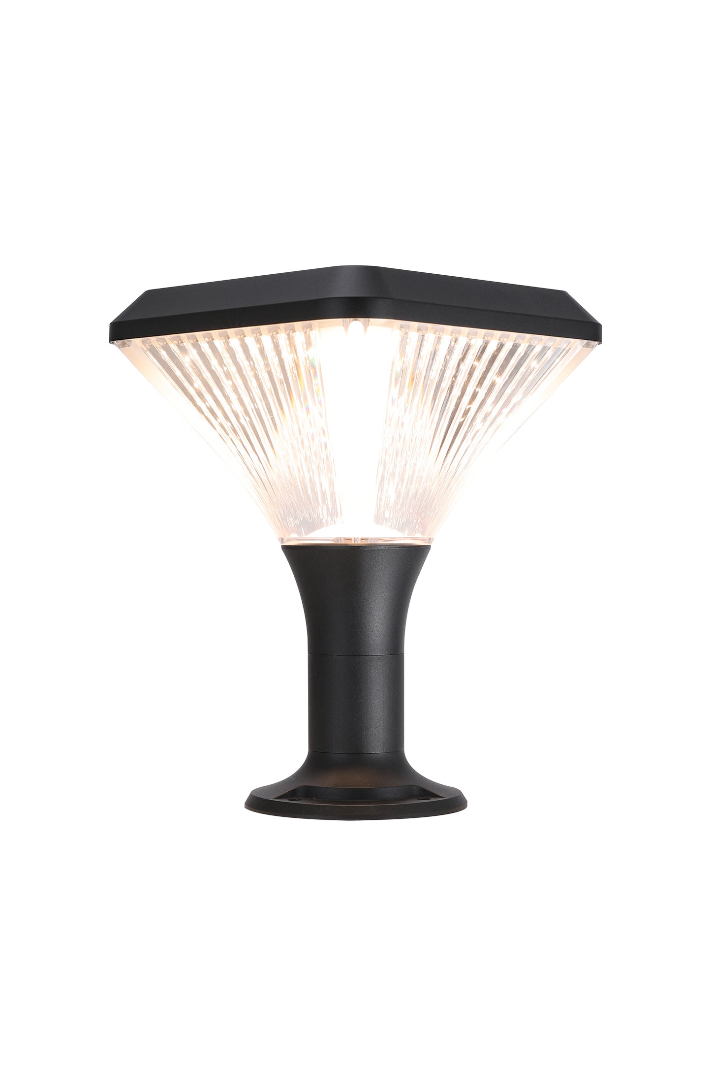 Square Diamond Series Solar Pillar Light ZTD1008