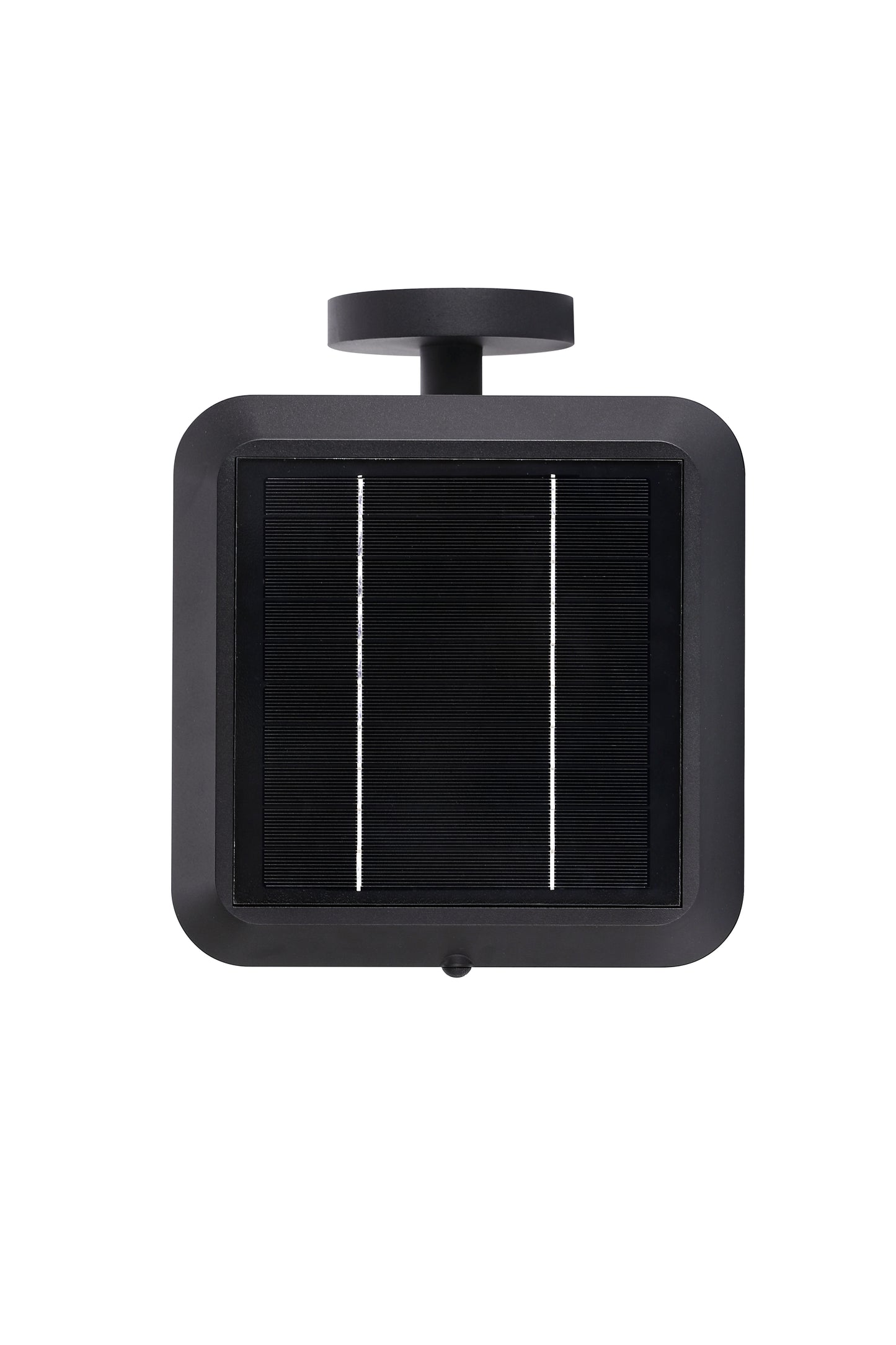 Rear structure view of Square Diamond Series Solar Wall Light GT-BD1008 showing wall mount and lamp body