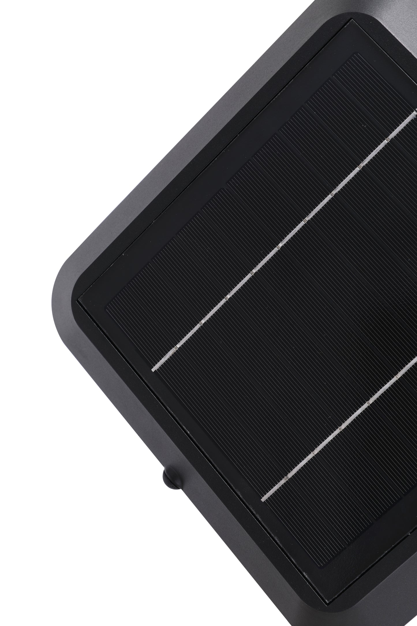 Back view of Square Diamond Series Solar Wall Light GT-BD1008 with integrated square solar panel