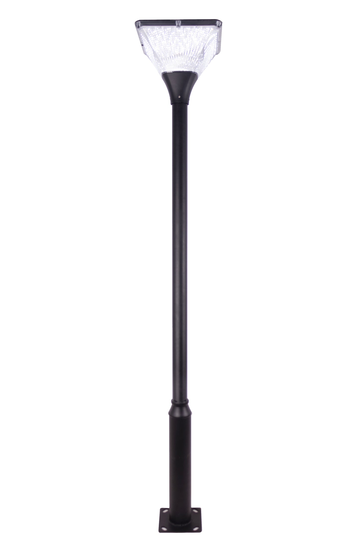 Full view of Square Series Solar Garden Light TYD2014 for courtyard and park lighting
