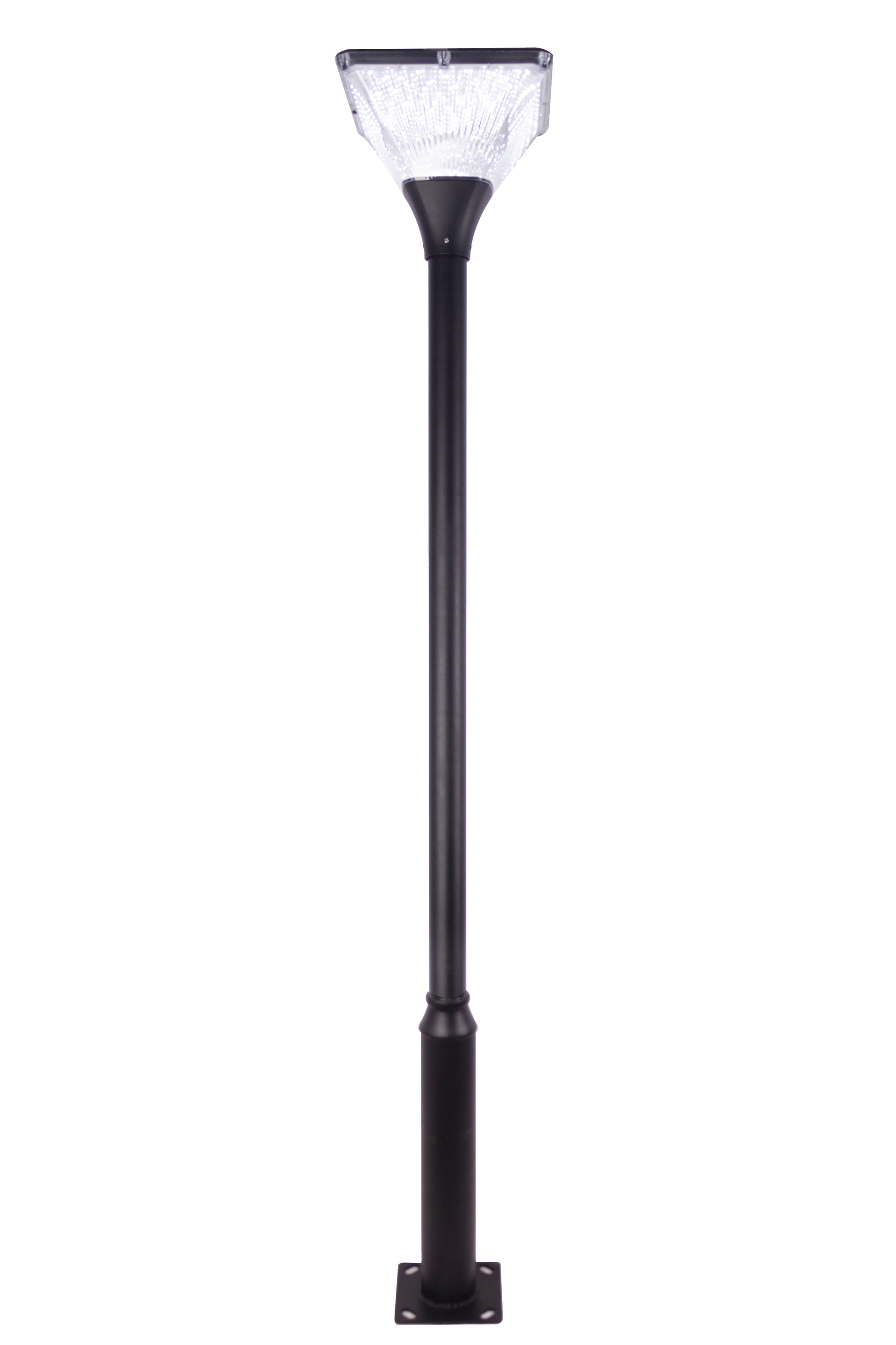Full view of Square Series Solar Garden Light TYD2014 for courtyard and park lighting
