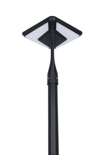 Back view of Twinstar Series solar garden light TYD3015 lamp head
