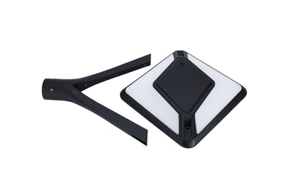 Lamp head and installation parts of Twinstar Series solar garden light TYD3015