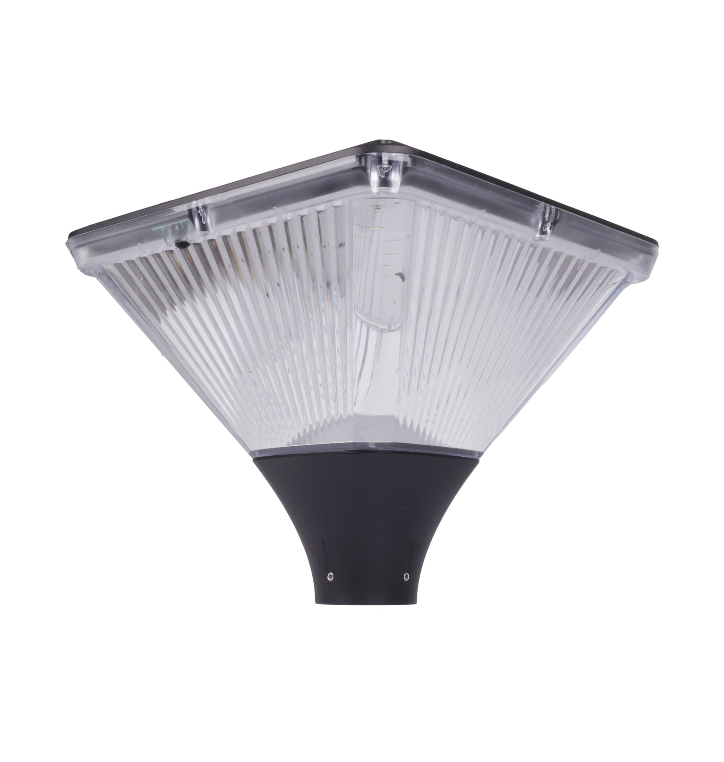 TYD2014 integrated solar panel and square lamp head side view