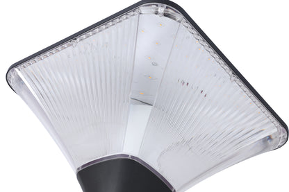 Close-up of the TYD8805 LED light source and optical lens structure