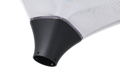 Close-up of the TYD8805 mounting connector for pole installation