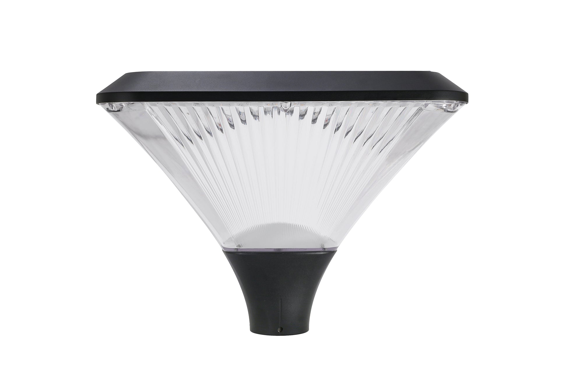 Front view of the TYD8805 Square Diamond solar garden light head