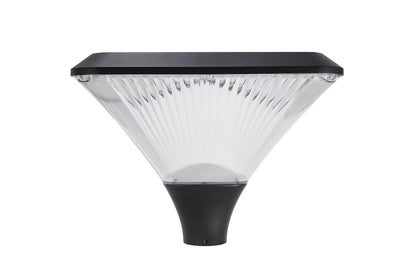 Front view of the TYD8805 Square Diamond solar garden light head