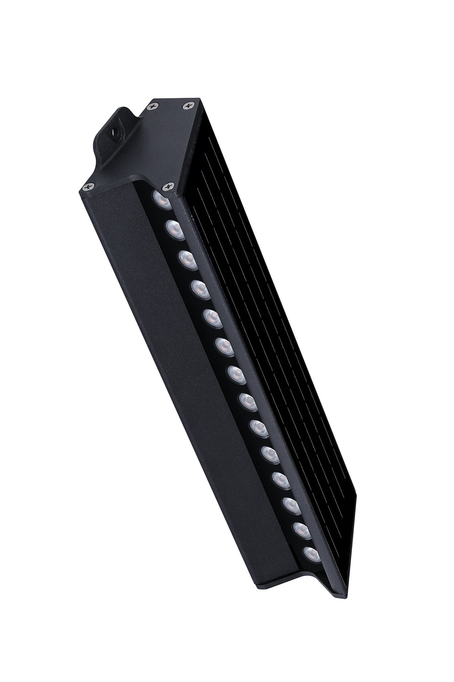 Back housing and mounting structure of Solar Wall Washer Light XQD300-900