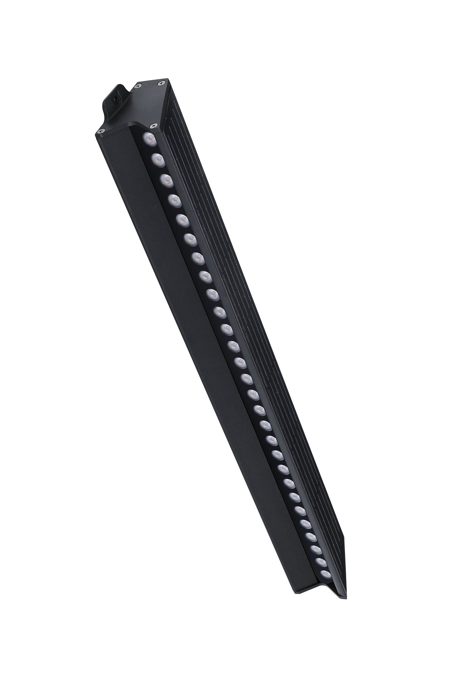 Solar Wall Washer Light XQD300-900 showing LED row and solar panel