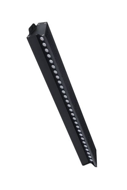 Solar Wall Washer Light XQD300-900 showing LED row and solar panel