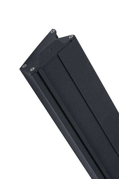 Solar Wall Washer Light XQD300-900 showing warm wall wash effect at night