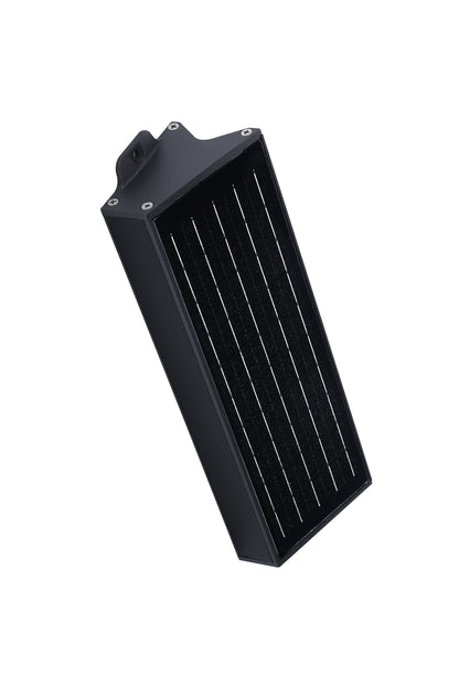 Close-up view of solar panel on Solar Wall Washer Light XQD300-900