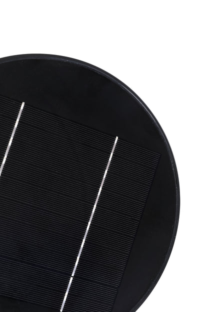 Close-up of ZTD1107 solar panel surface for outdoor solar pillar light